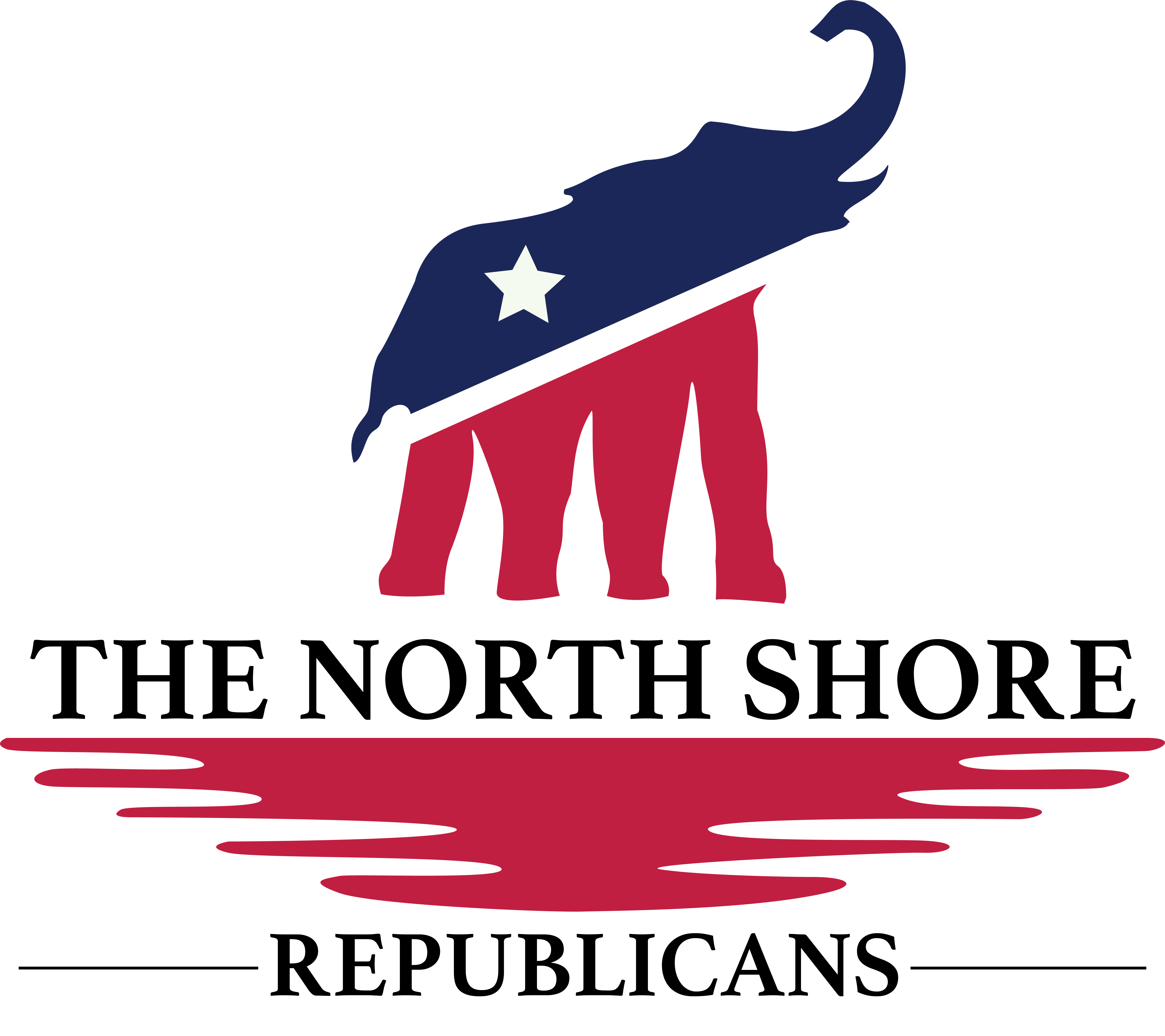 the north shore republicans logo